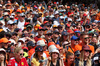 GP AUSTRIA, Circuit Atmosfera - fans at the FanZone Stage.

28.06.2025. Formula 1 World Championship, Rd 11, Austrian Grand Prix, Spielberg, Austria, Qualifiche Day.

- www.xpbimages.com, EMail: requests@xpbimages.com © Copyright: Moy / XPB Images