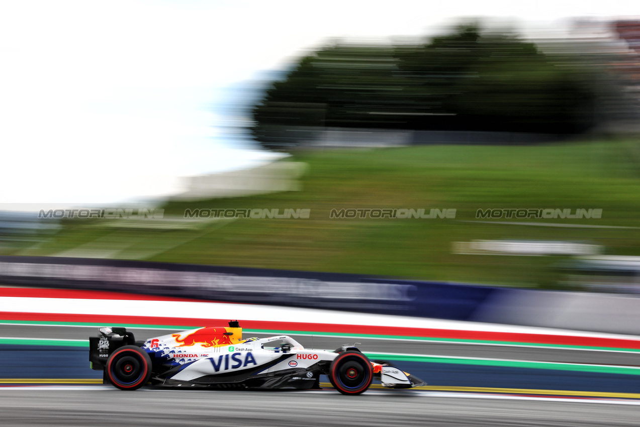 GP AUSTRIA, Isack Hadjar (FRA) Racing Bulls VCARB 02.

27.06.2025. Formula 1 World Championship, Rd 11, Austrian Grand Prix, Spielberg, Austria, Practice Day.

- www.xpbimages.com, EMail: requests@xpbimages.com © Copyright: Charniaux / XPB Images