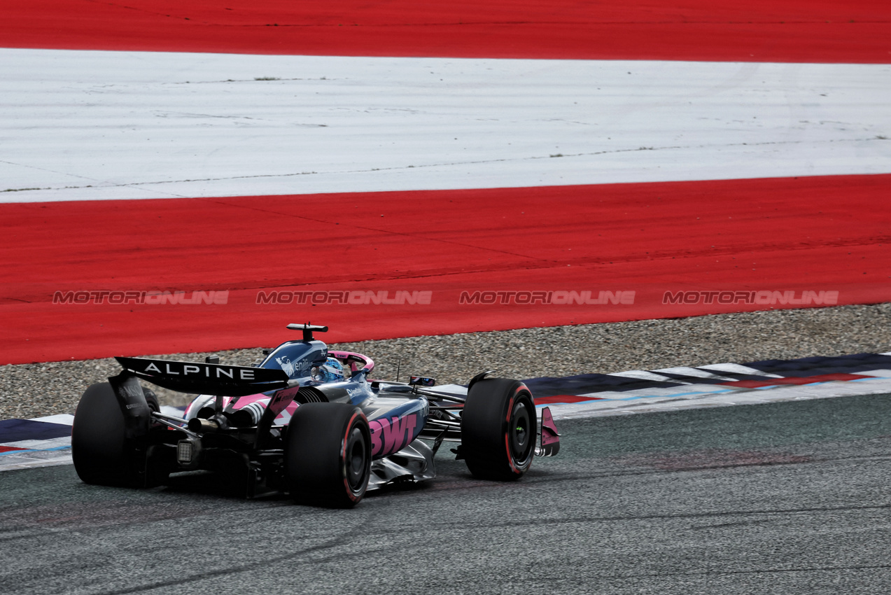 GP AUSTRIA, Pierre Gasly (FRA) Alpine F1 Team A525.

27.06.2025. Formula 1 World Championship, Rd 11, Austrian Grand Prix, Spielberg, Austria, Practice Day.

- www.xpbimages.com, EMail: requests@xpbimages.com © Copyright: Moy / XPB Images