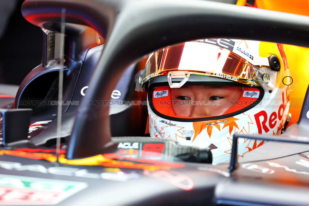 GP AUSTRIA, Yuki Tsunoda (JPN) Red Bull Racing RB21.

27.06.2025. Formula 1 World Championship, Rd 11, Austrian Grand Prix, Spielberg, Austria, Practice Day.

- www.xpbimages.com, EMail: requests@xpbimages.com © Copyright: Batchelor / XPB Images