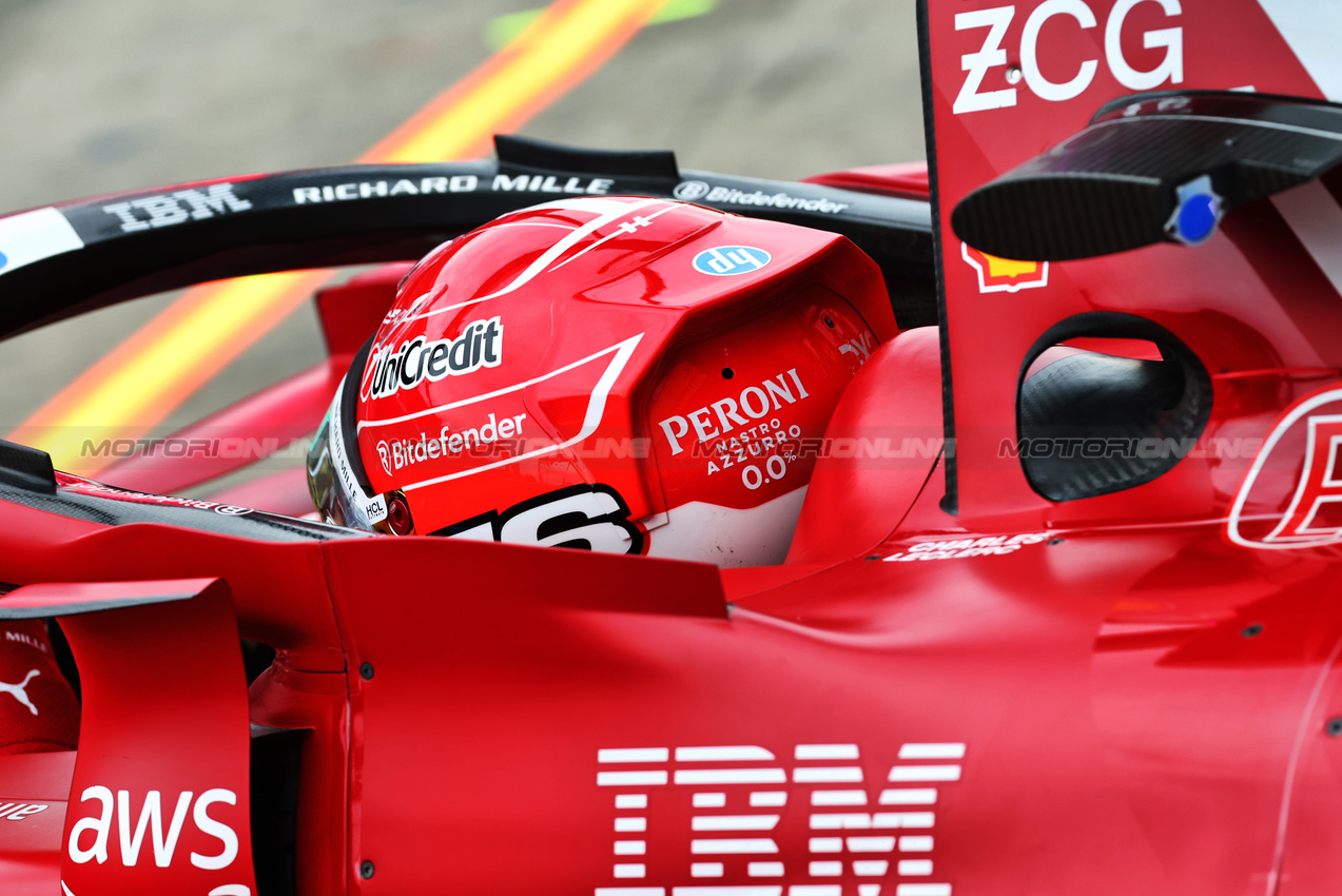 GP AUSTRIA, Charles Leclerc (MON) Ferrari SF-25.

27.06.2025. Formula 1 World Championship, Rd 11, Austrian Grand Prix, Spielberg, Austria, Practice Day.

- www.xpbimages.com, EMail: requests@xpbimages.com © Copyright: Batchelor / XPB Images