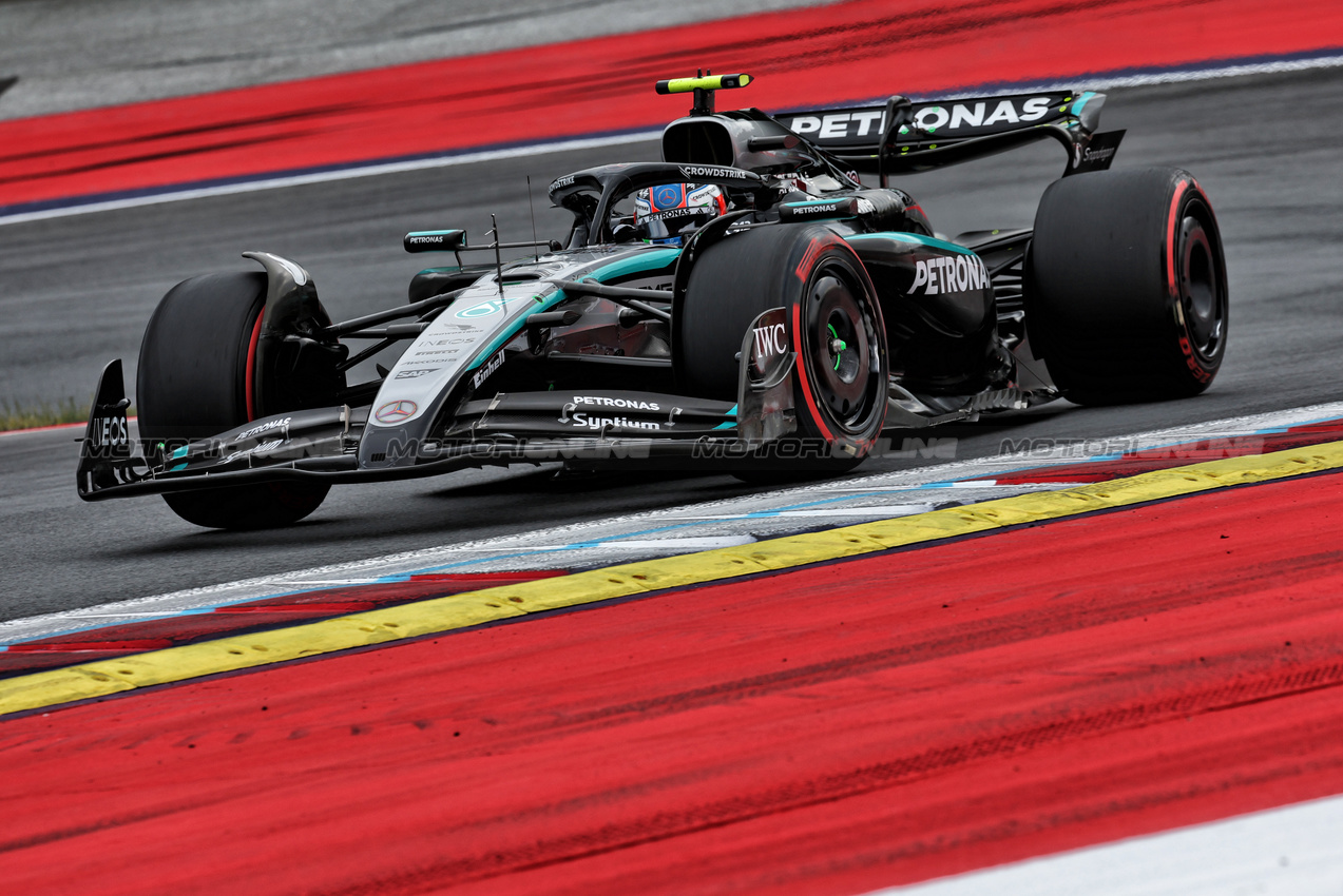 GP AUSTRIA, Andrea Kimi Antonelli (ITA) Mercedes AMG F1 W16.

27.06.2025. Formula 1 World Championship, Rd 11, Austrian Grand Prix, Spielberg, Austria, Practice Day.

- www.xpbimages.com, EMail: requests@xpbimages.com © Copyright: Moy / XPB Images
