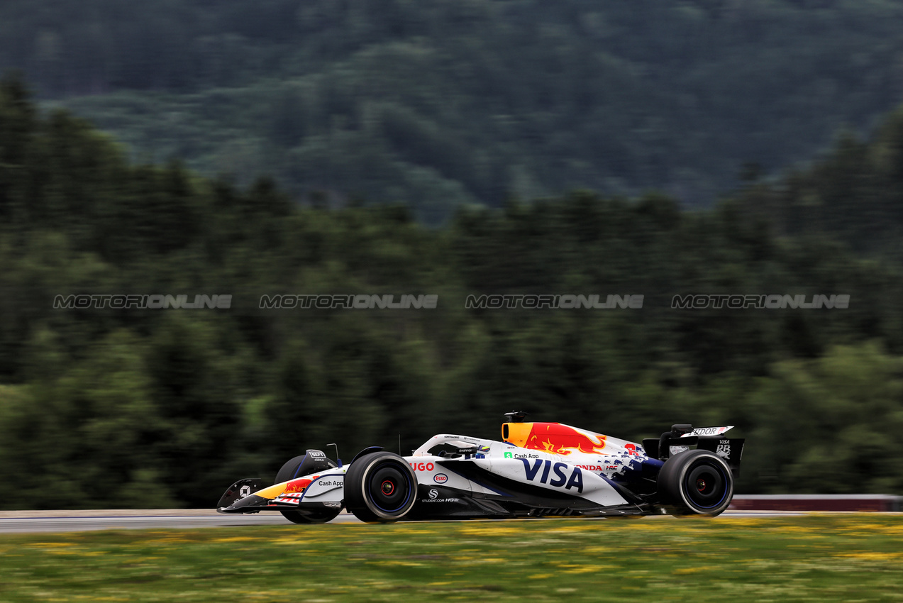 GP AUSTRIA, Isack Hadjar (FRA) Racing Bulls VCARB 02.

27.06.2025. Formula 1 World Championship, Rd 11, Austrian Grand Prix, Spielberg, Austria, Practice Day.

- www.xpbimages.com, EMail: requests@xpbimages.com © Copyright: Moy / XPB Images