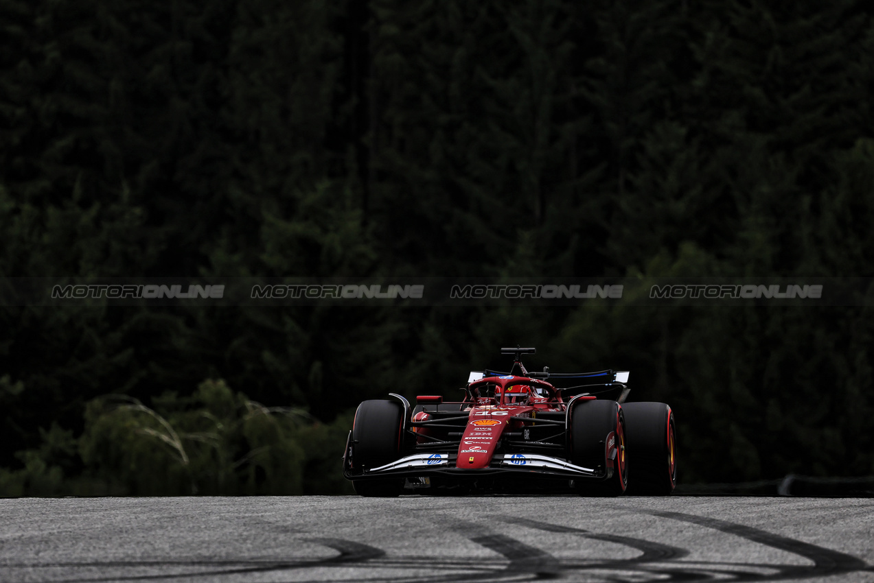 GP AUSTRIA, Charles Leclerc (MON) Ferrari SF-25.

27.06.2025. Formula 1 World Championship, Rd 11, Austrian Grand Prix, Spielberg, Austria, Practice Day.

- www.xpbimages.com, EMail: requests@xpbimages.com © Copyright: Moy / XPB Images