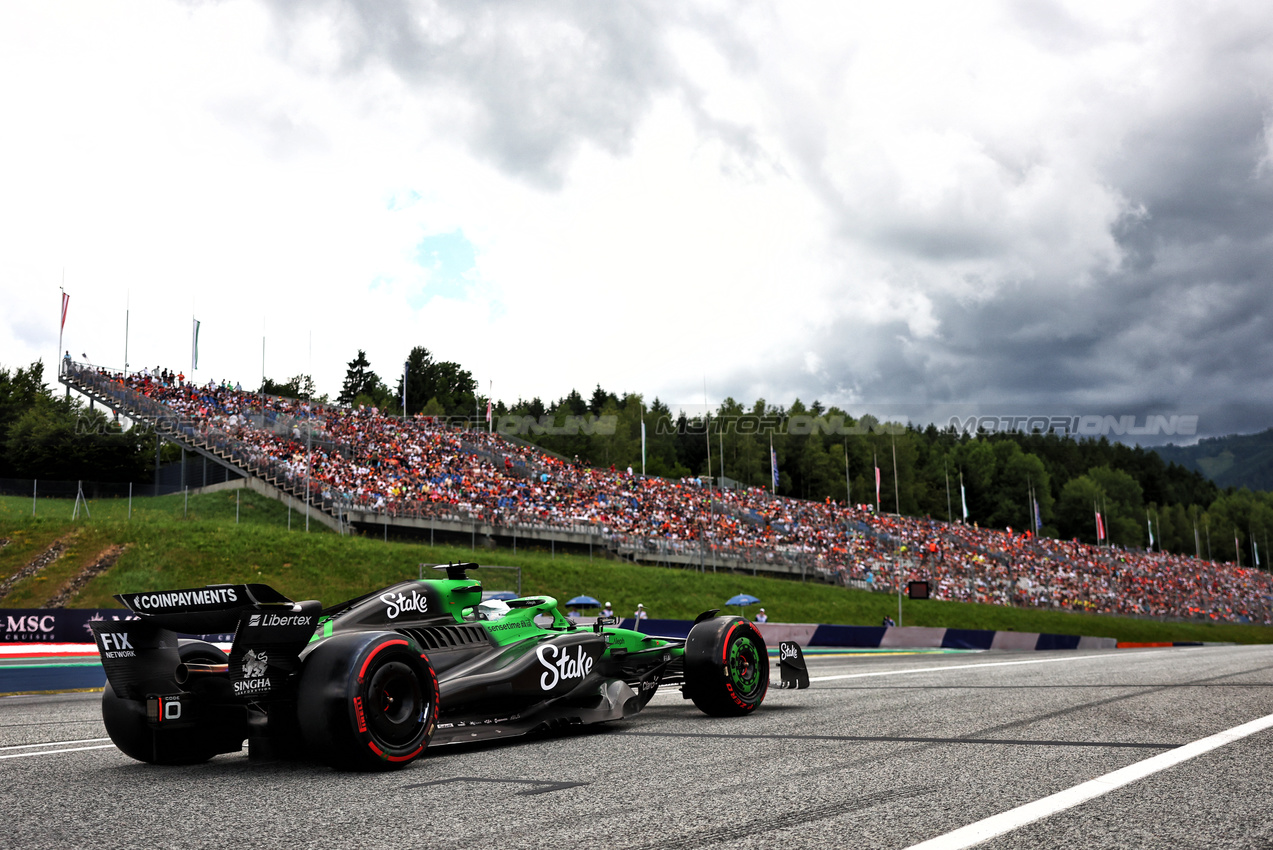 GP AUSTRIA, Nico Hulkenberg (GER) Sauber C45.

27.06.2025. Formula 1 World Championship, Rd 11, Austrian Grand Prix, Spielberg, Austria, Practice Day.

- www.xpbimages.com, EMail: requests@xpbimages.com © Copyright: Charniaux / XPB Images