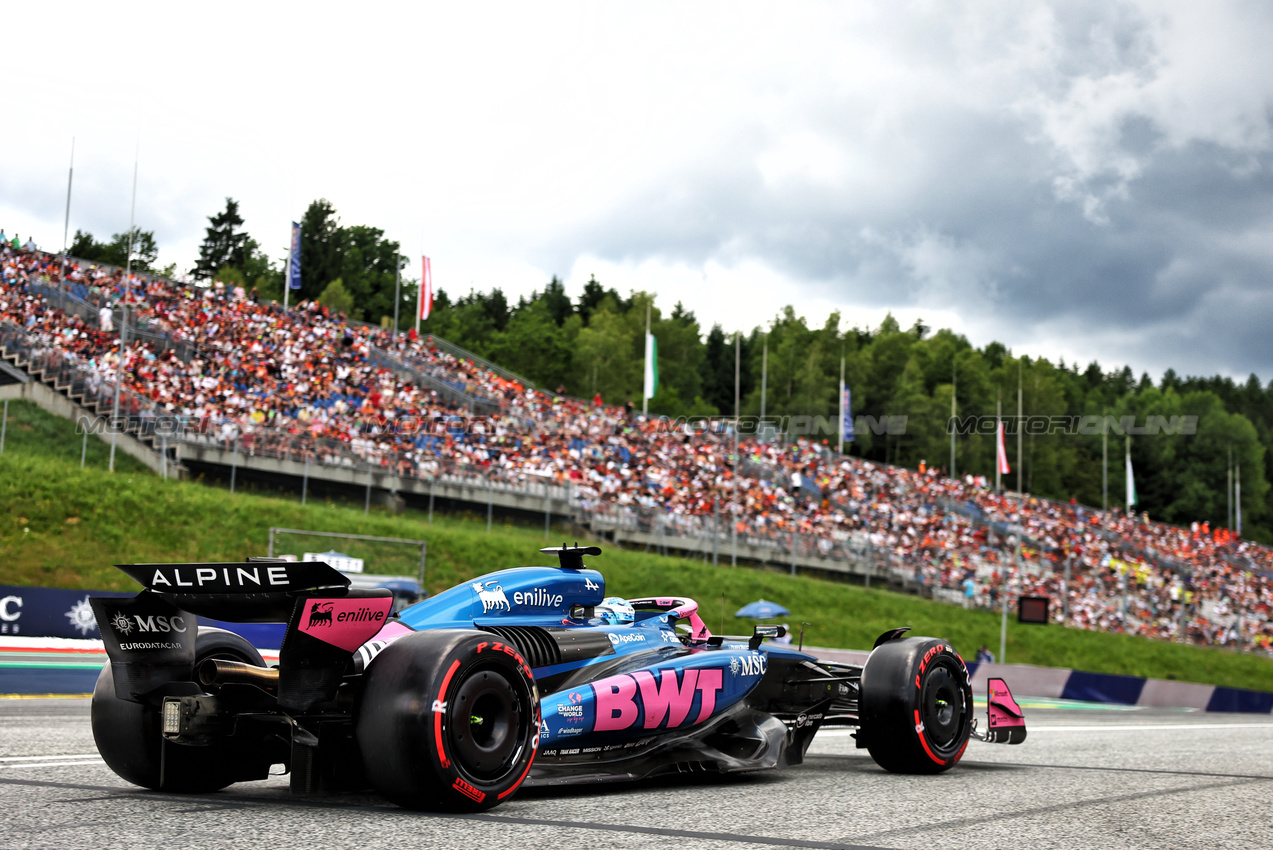 GP AUSTRIA, Pierre Gasly (FRA) Alpine F1 Team A525.

27.06.2025. Formula 1 World Championship, Rd 11, Austrian Grand Prix, Spielberg, Austria, Practice Day.

- www.xpbimages.com, EMail: requests@xpbimages.com © Copyright: Charniaux / XPB Images