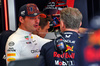 GP AUSTRIA, (L to R): Max Verstappen (NLD) Red Bull Racing with Christian Horner (GBR) Red Bull Racing Team Principal.

27.06.2025. Formula 1 World Championship, Rd 11, Austrian Grand Prix, Spielberg, Austria, Practice Day.

- www.xpbimages.com, EMail: requests@xpbimages.com © Copyright: Batchelor / XPB Images