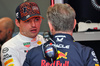 GP AUSTRIA, (L to R): Max Verstappen (NLD) Red Bull Racing with Christian Horner (GBR) Red Bull Racing Team Principal.

27.06.2025. Formula 1 World Championship, Rd 11, Austrian Grand Prix, Spielberg, Austria, Practice Day.

- www.xpbimages.com, EMail: requests@xpbimages.com © Copyright: Batchelor / XPB Images