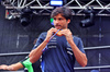 GP AUSTRIA, Carlos Sainz (ESP) Atlassian Williams Racing on the FanZone Stage.

27.06.2025. Formula 1 World Championship, Rd 11, Austrian Grand Prix, Spielberg, Austria, Practice Day.

- www.xpbimages.com, EMail: requests@xpbimages.com © Copyright: Moy / XPB Images