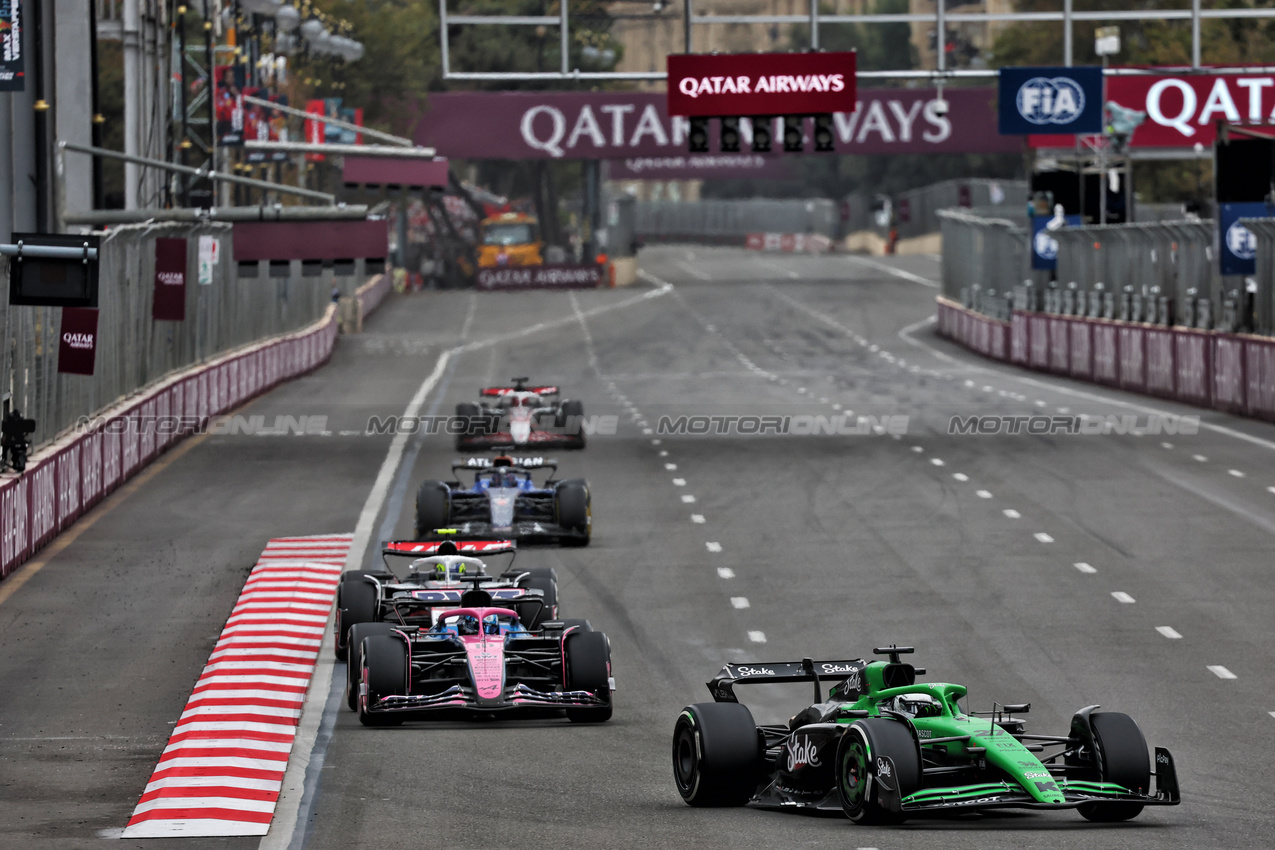 GP AZERBAIJAN, Nico Hulkenberg (GER) Sauber C45.

21.09.2025. Formula 1 World Championship, Rd 17, Azerbaijan Grand Prix, Baku Street Circuit, Azerbaijan, Gara Day.

- www.xpbimages.com, EMail: requests@xpbimages.com © Copyright: Batchelor / XPB Images