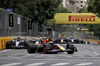 GP AZERBAIJAN, Max Verstappen (NLD) Red Bull Racing RB21 davanti a at the partenza of the race.

21.09.2025. Formula 1 World Championship, Rd 17, Azerbaijan Grand Prix, Baku Street Circuit, Azerbaijan, Gara Day.

- www.xpbimages.com, EMail: requests@xpbimages.com © Copyright: Charniaux / XPB Images