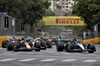GP AZERBAIJAN, Yuki Tsunoda (JPN) Red Bull Racing RB21 e George Russell (GBR) Mercedes AMG F1 W16 at the partenza of the race.

21.09.2025. Formula 1 World Championship, Rd 17, Azerbaijan Grand Prix, Baku Street Circuit, Azerbaijan, Gara Day.

- www.xpbimages.com, EMail: requests@xpbimages.com © Copyright: Charniaux / XPB Images