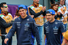 GP AZERBAIJAN, (L to R): Alexander Albon (THA) Atlassian Williams Racing with Carlos Sainz (ESP) Atlassian Williams Racing on the drivers' parade.

21.09.2025. Formula 1 World Championship, Rd 17, Azerbaijan Grand Prix, Baku Street Circuit, Azerbaijan, Gara Day.

- www.xpbimages.com, EMail: requests@xpbimages.com © Copyright: Batchelor / XPB Images
