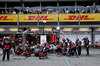 GP AZERBAIJAN, Oliver Bearman (GBR) Haas VF-25 makes a pit stop.

21.09.2025. Formula 1 World Championship, Rd 17, Azerbaijan Grand Prix, Baku Street Circuit, Azerbaijan, Gara Day.

- www.xpbimages.com, EMail: requests@xpbimages.com © Copyright: Batchelor / XPB Images