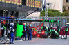 GP AZERBAIJAN, Nico Hulkenberg (GER) Sauber C45 makes a pit stop.

21.09.2025. Formula 1 World Championship, Rd 17, Azerbaijan Grand Prix, Baku Street Circuit, Azerbaijan, Gara Day.

- www.xpbimages.com, EMail: requests@xpbimages.com © Copyright: Batchelor / XPB Images