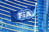 GP AZERBAIJAN, Circuit Atmosfera - FIA Flag.

21.09.2025. Formula 1 World Championship, Rd 17, Azerbaijan Grand Prix, Baku Street Circuit, Azerbaijan, Gara Day.

- www.xpbimages.com, EMail: requests@xpbimages.com © Copyright: Bearne / XPB Images