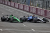 GP AZERBAIJAN, (L to R): Nico Hulkenberg (GER) Sauber C45 e Alexander Albon (THA) Atlassian Williams Racing FW47 battle for position.

21.09.2025. Formula 1 World Championship, Rd 17, Azerbaijan Grand Prix, Baku Street Circuit, Azerbaijan, Gara Day.

- www.xpbimages.com, EMail: requests@xpbimages.com © Copyright: Bearne / XPB Images