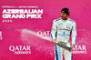 GP AZERBAIJAN, Carlos Sainz (ESP) Atlassian Williams Racing celebrates his third position on the podium.

21.09.2025. Formula 1 World Championship, Rd 17, Azerbaijan Grand Prix, Baku Street Circuit, Azerbaijan, Gara Day.

- www.xpbimages.com, EMail: requests@xpbimages.com © Copyright: Batchelor / XPB Images