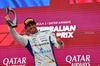 GP AZERBAIJAN, Carlos Sainz (ESP) Atlassian Williams Racing celebrates his third position on the podium.

21.09.2025. Formula 1 World Championship, Rd 17, Azerbaijan Grand Prix, Baku Street Circuit, Azerbaijan, Gara Day.

- www.xpbimages.com, EMail: requests@xpbimages.com © Copyright: Charniaux / XPB Images