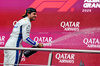 GP AZERBAIJAN, Carlos Sainz (ESP) Atlassian Williams Racing celebrates his third position on the podium.

21.09.2025. Formula 1 World Championship, Rd 17, Azerbaijan Grand Prix, Baku Street Circuit, Azerbaijan, Gara Day.

- www.xpbimages.com, EMail: requests@xpbimages.com © Copyright: Charniaux / XPB Images