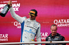 GP AZERBAIJAN, Carlos Sainz (ESP) Atlassian Williams Racing celebrates his third position on the podium.

21.09.2025. Formula 1 World Championship, Rd 17, Azerbaijan Grand Prix, Baku Street Circuit, Azerbaijan, Gara Day.

- www.xpbimages.com, EMail: requests@xpbimages.com © Copyright: Charniaux / XPB Images
