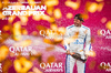 GP AZERBAIJAN, Carlos Sainz (ESP) Atlassian Williams Racing celebrates his third position on the podium.

21.09.2025. Formula 1 World Championship, Rd 17, Azerbaijan Grand Prix, Baku Street Circuit, Azerbaijan, Gara Day.

- www.xpbimages.com, EMail: requests@xpbimages.com © Copyright: Bearne / XPB Images