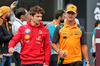 GP AZERBAIJAN, (L to R): Charles Leclerc (MON) Ferrari e Lando Norris (GBR) McLaren on the drivers' parade.

21.09.2025. Formula 1 World Championship, Rd 17, Azerbaijan Grand Prix, Baku Street Circuit, Azerbaijan, Gara Day.

- www.xpbimages.com, EMail: requests@xpbimages.com © Copyright: Charniaux / XPB Images