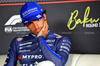 GP AZERBAIJAN, Carlos Sainz (ESP) Atlassian Williams Racing in the post race FIA Press Conference.

21.09.2025. Formula 1 World Championship, Rd 17, Azerbaijan Grand Prix, Baku Street Circuit, Azerbaijan, Gara Day.

- www.xpbimages.com, EMail: requests@xpbimages.com © Copyright: Batchelor / XPB Images