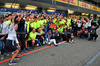 GP AZERBAIJAN, Carlos Sainz (ESP) Atlassian Williams Racing celebrates his third position with James Vowles (GBR) Atlassian Williams Racing Team Principal; Alexander Albon (THA) Atlassian Williams Racing, e the team.

21.09.2025. Formula 1 World Championship, Rd 17, Azerbaijan Grand Prix, Baku Street Circuit, Azerbaijan, Gara Day.

- www.xpbimages.com, EMail: requests@xpbimages.com © Copyright: Batchelor / XPB Images