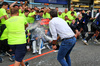 GP AZERBAIJAN, Carlos Sainz (ESP) Atlassian Williams Racing celebrates his third position with the team.

21.09.2025. Formula 1 World Championship, Rd 17, Azerbaijan Grand Prix, Baku Street Circuit, Azerbaijan, Gara Day.

- www.xpbimages.com, EMail: requests@xpbimages.com © Copyright: Batchelor / XPB Images