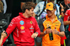 GP AZERBAIJAN, (L to R): Charles Leclerc (MON) Ferrari with Oscar Piastri (AUS) McLaren on the drivers' parade.

21.09.2025. Formula 1 World Championship, Rd 17, Azerbaijan Grand Prix, Baku Street Circuit, Azerbaijan, Gara Day.

- www.xpbimages.com, EMail: requests@xpbimages.com © Copyright: Batchelor / XPB Images