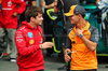 GP AZERBAIJAN, (L to R): Charles Leclerc (MON) Ferrari with Oscar Piastri (AUS) McLaren on the drivers' parade.

21.09.2025. Formula 1 World Championship, Rd 17, Azerbaijan Grand Prix, Baku Street Circuit, Azerbaijan, Gara Day.

- www.xpbimages.com, EMail: requests@xpbimages.com © Copyright: Batchelor / XPB Images