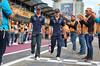 GP AZERBAIJAN, (L to R): Pierre Gasly (FRA) Alpine F1 Team e Franco Colapinto (ARG) Alpine F1 Team on the drivers' parade.

21.09.2025. Formula 1 World Championship, Rd 17, Azerbaijan Grand Prix, Baku Street Circuit, Azerbaijan, Gara Day.

 - www.xpbimages.com, EMail: requests@xpbimages.com © Copyright: Rew / XPB Images