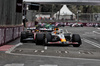 GP AZERBAIJAN, Isack Hadjar (FRA) Racing Bulls VCARB 02.

21.09.2025. Formula 1 World Championship, Rd 17, Azerbaijan Grand Prix, Baku Street Circuit, Azerbaijan, Gara Day.

- www.xpbimages.com, EMail: requests@xpbimages.com © Copyright: Bearne / XPB Images