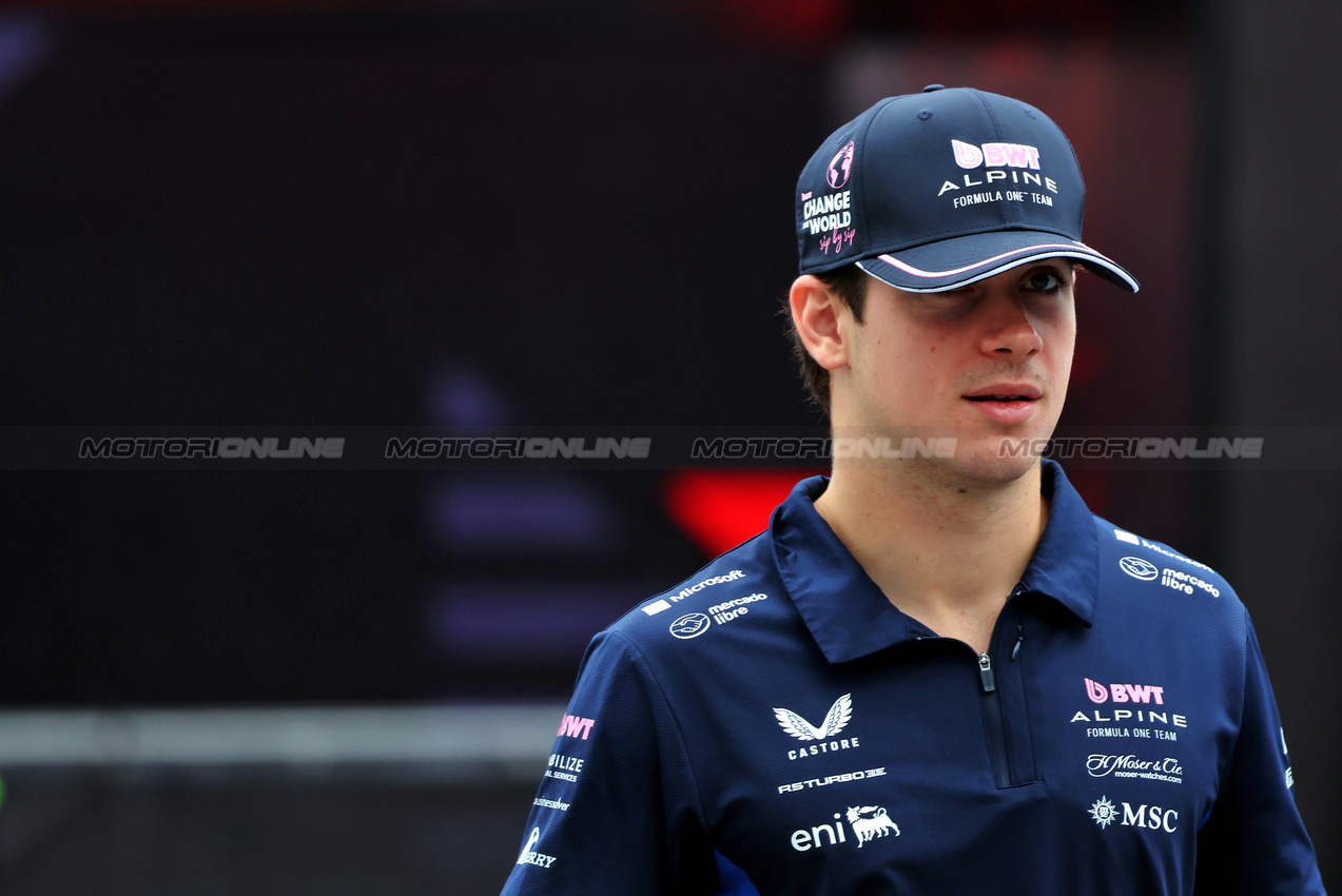 GP AZERBAIJAN, Franco Colapinto (ARG) Alpine F1 Team.

18.09.2025. Formula 1 World Championship, Rd 17, Azerbaijan Grand Prix, Baku Street Circuit, Azerbaijan, Preparation Day.

 - www.xpbimages.com, EMail: requests@xpbimages.com © Copyright: Rew / XPB Images