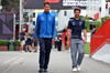GP AZERBAIJAN, (L to R): James Lloyd (GBR) Alpine F1 Team Senior Communications Manager with Pierre Gasly (FRA) Alpine F1 Team.

18.09.2025. Formula 1 World Championship, Rd 17, Azerbaijan Grand Prix, Baku Street Circuit, Azerbaijan, Preparation Day.

- www.xpbimages.com, EMail: requests@xpbimages.com © Copyright: Bearne / XPB Images