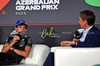 GP AZERBAIJAN, Andrea Kimi Antonelli (ITA) Mercedes AMG F1 in the FIA Press Conference.

18.09.2025. Formula 1 World Championship, Rd 17, Azerbaijan Grand Prix, Baku Street Circuit, Azerbaijan, Preparation Day.

 - www.xpbimages.com, EMail: requests@xpbimages.com © Copyright: Rew / XPB Images