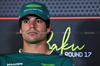 GP AZERBAIJAN, Lance Stroll (CDN) Aston Martin F1 Team in the FIA Press Conference.

18.09.2025. Formula 1 World Championship, Rd 17, Azerbaijan Grand Prix, Baku Street Circuit, Azerbaijan, Preparation Day.

 - www.xpbimages.com, EMail: requests@xpbimages.com © Copyright: Rew / XPB Images
