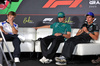 GP AZERBAIJAN, (L to R): Liam Lawson (NZL) Racing Bulls; Lance Stroll (CDN) Aston Martin F1 Team; e Andrea Kimi Antonelli (ITA) Mercedes AMG F1, in the FIA Press Conference.

18.09.2025. Formula 1 World Championship, Rd 17, Azerbaijan Grand Prix, Baku Street Circuit, Azerbaijan, Preparation Day.

 - www.xpbimages.com, EMail: requests@xpbimages.com © Copyright: Rew / XPB Images