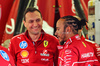 GP AZERBAIJAN, Lewis Hamilton (GBR) Ferrari with Riccardo Adami (ITA) Ferrari Gara Engineer.

18.09.2025. Formula 1 World Championship, Rd 17, Azerbaijan Grand Prix, Baku Street Circuit, Azerbaijan, Preparation Day.

- www.xpbimages.com, EMail: requests@xpbimages.com © Copyright: Batchelor / XPB Images
