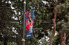 GP AZERBAIJAN, Circuit Atmosfera - banner of Lewis Hamilton (GBR) Ferrari.

18.09.2025. Formula 1 World Championship, Rd 17, Azerbaijan Grand Prix, Baku Street Circuit, Azerbaijan, Preparation Day.

 - www.xpbimages.com, EMail: requests@xpbimages.com © Copyright: Rew / XPB Images