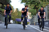 GP AZERBAIJAN, Franco Colapinto (ARG) Alpine F1 Team (Centre) rides the circuit with the team.

18.09.2025. Formula 1 World Championship, Rd 17, Azerbaijan Grand Prix, Baku Street Circuit, Azerbaijan, Preparation Day.

 - www.xpbimages.com, EMail: requests@xpbimages.com © Copyright: Rew / XPB Images