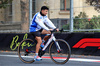 GP AZERBAIJAN, Isack Hadjar (FRA) Racing Bulls rides the circuit.

18.09.2025. Formula 1 World Championship, Rd 17, Azerbaijan Grand Prix, Baku Street Circuit, Azerbaijan, Preparation Day.

 - www.xpbimages.com, EMail: requests@xpbimages.com © Copyright: Rew / XPB Images