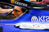 GP AZERBAIJAN, Carlos Sainz (ESP) Atlassian Williams Racing FW47.

18.09.2025. Formula 1 World Championship, Rd 17, Azerbaijan Grand Prix, Baku Street Circuit, Azerbaijan, Preparation Day.

- www.xpbimages.com, EMail: requests@xpbimages.com © Copyright: Batchelor / XPB Images