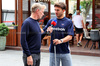 GP AZERBAIJAN, (L to R): Simon Lazenby (GBR) Sky Sports F1 TV Presenter with Pierre Gasly (FRA) Alpine F1 Team.

18.09.2025. Formula 1 World Championship, Rd 17, Azerbaijan Grand Prix, Baku Street Circuit, Azerbaijan, Preparation Day.

 - www.xpbimages.com, EMail: requests@xpbimages.com © Copyright: Rew / XPB Images