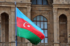 GP AZERBAIJAN, Circuit Atmosfera - Azerbaijan flag.

18.09.2025. Formula 1 World Championship, Rd 17, Azerbaijan Grand Prix, Baku Street Circuit, Azerbaijan, Preparation Day.

 - www.xpbimages.com, EMail: requests@xpbimages.com © Copyright: Rew / XPB Images