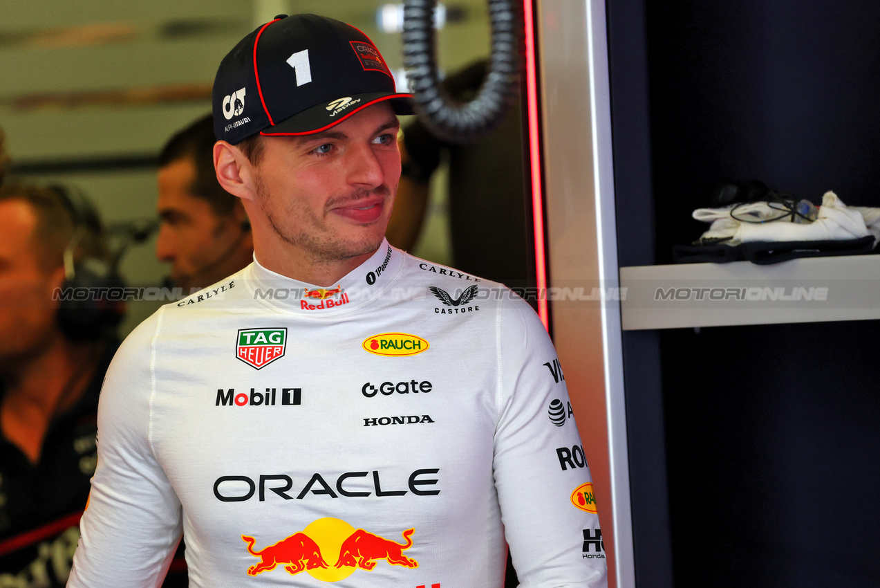 GP AZERBAIJAN, Max Verstappen (NLD) Red Bull Racing.

20.09.2025. Formula 1 World Championship, Rd 17, Azerbaijan Grand Prix, Baku Street Circuit, Azerbaijan, Qualifiche Day.

- www.xpbimages.com, EMail: requests@xpbimages.com © Copyright: Batchelor / XPB Images