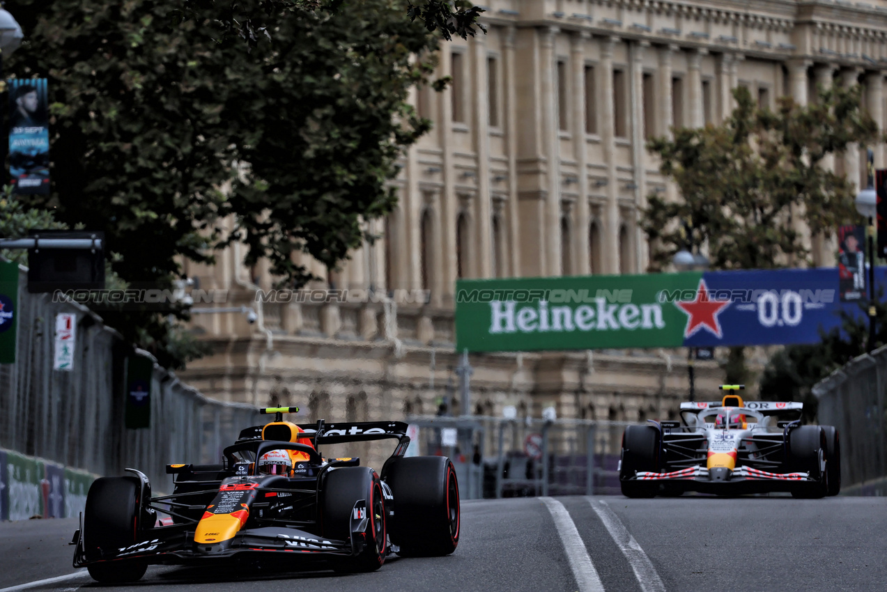 GP AZERBAIJAN, Yuki Tsunoda (JPN) Red Bull Racing RB21.

20.09.2025. Formula 1 World Championship, Rd 17, Azerbaijan Grand Prix, Baku Street Circuit, Azerbaijan, Qualifiche Day.

 - www.xpbimages.com, EMail: requests@xpbimages.com © Copyright: Rew / XPB Images