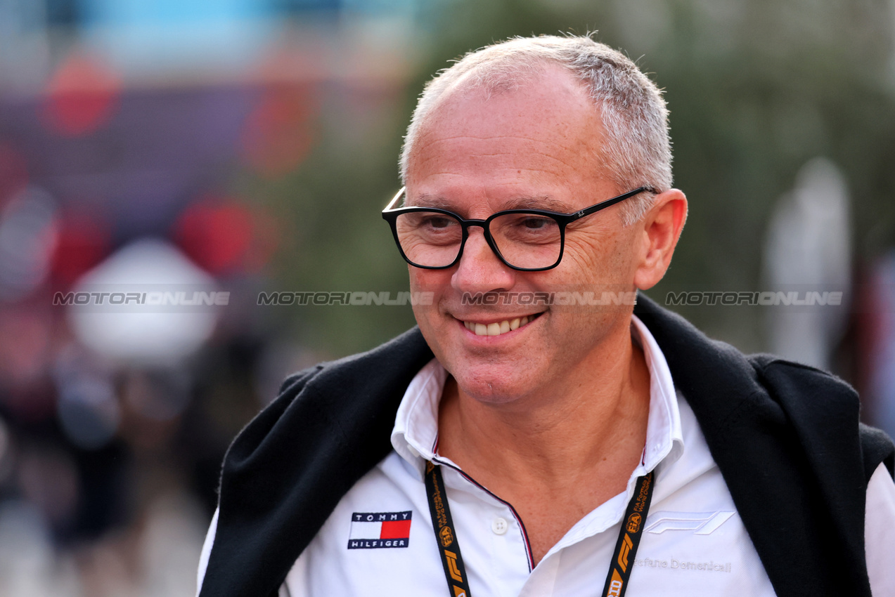 GP AZERBAIJAN, Stefano Domenicali (ITA) Formula One President e CEO.

20.09.2025. Formula 1 World Championship, Rd 17, Azerbaijan Grand Prix, Baku Street Circuit, Azerbaijan, Qualifiche Day.

- www.xpbimages.com, EMail: requests@xpbimages.com © Copyright: Charniaux / XPB Images