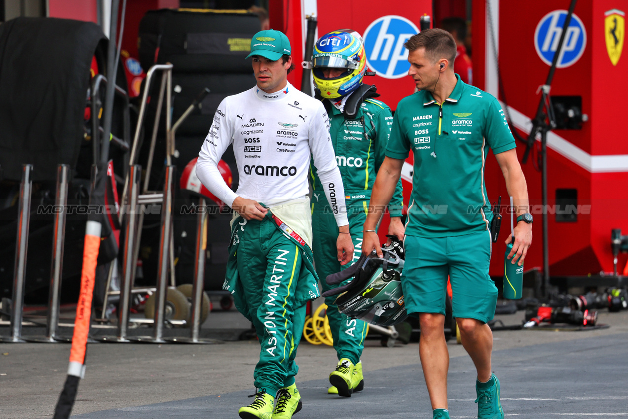 GP AZERBAIJAN, Lance Stroll (CDN) Aston Martin F1 Team.

20.09.2025. Formula 1 World Championship, Rd 17, Azerbaijan Grand Prix, Baku Street Circuit, Azerbaijan, Qualifiche Day.

- www.xpbimages.com, EMail: requests@xpbimages.com © Copyright: Batchelor / XPB Images